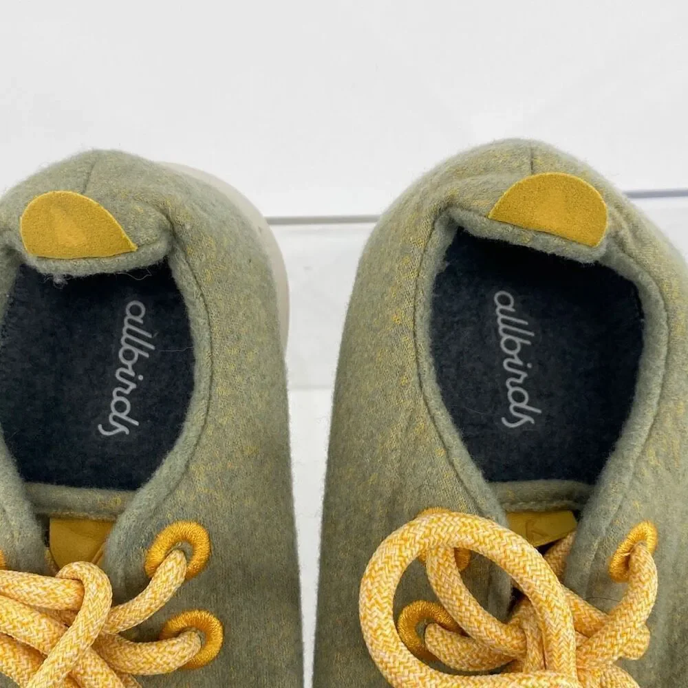 Allbirds Womens Wool‎ Runners Green Running Shoes Sneakers Size 8